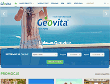 Tablet Screenshot of geovita.pl